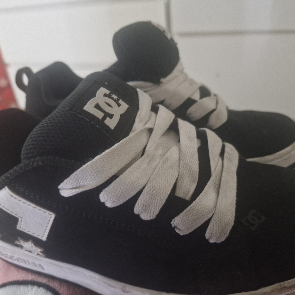 DC Black and White Sneakers